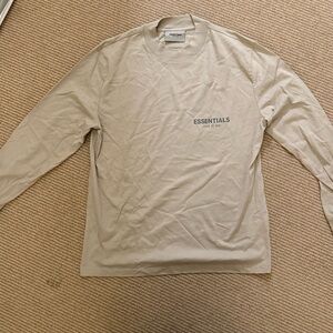 Fear of God Essentials long sleeve tee string size XS
